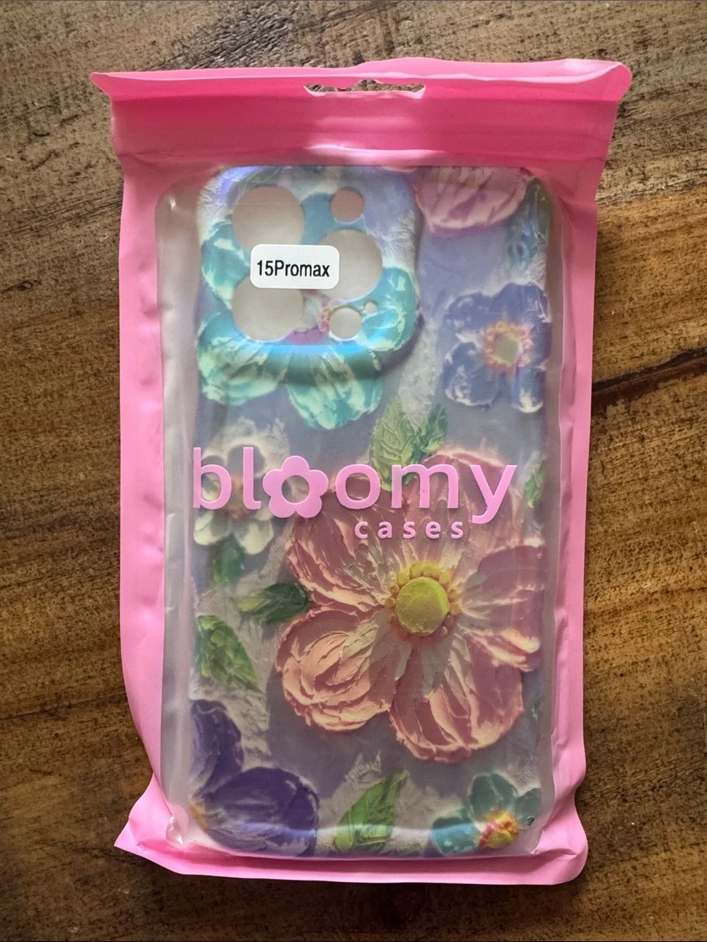 bloom Floral iPhone 15 Pro Max Case - Pink & Multicolor